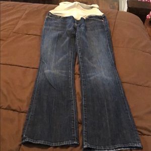 Maternity boot cut jeans